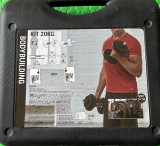 Kit Mancuernas y Barra 20kg