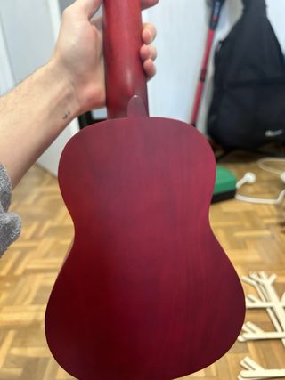 Ukelele Fender Rojo con funda