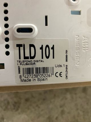 Telefonillo Niessen Blanco