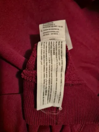 Hollister Hoodie/Sudadera California granate