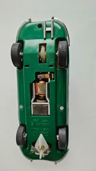 Jaguar E-Type Scalextric Exin Verde