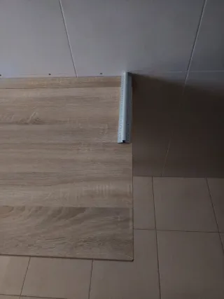 Mesa plegable de madera