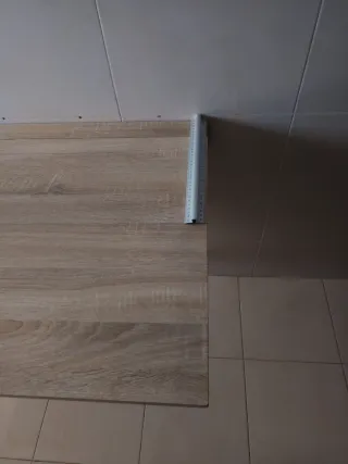 Mesa plegable de madera