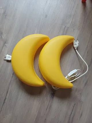 Lámparas infantiles luna Ikea (2 unidades)