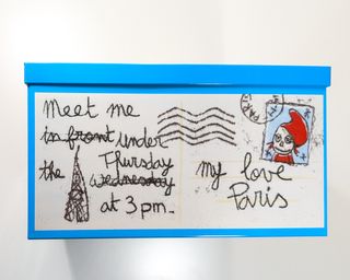 Scatola Latta 100drine My Letter Box Paris