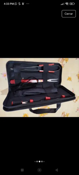 Kit completo per barbecue