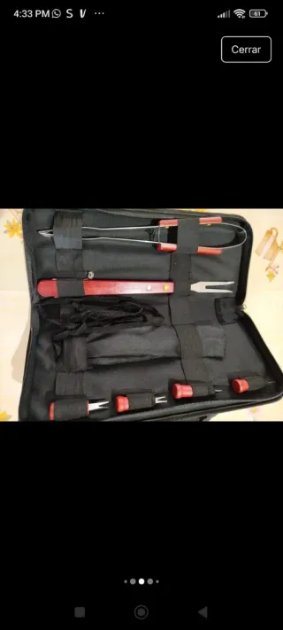 Kit completo per barbecue