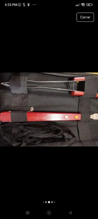 Kit completo per barbecue