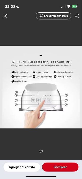 Sacaleches Eléctrico Portátil Manos Libres