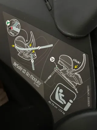 Silla coche Besafe Grupo 0 Portabebés