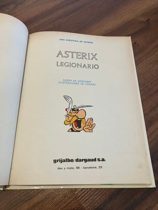 Asterix Legionario, 1980. Coleccionista
