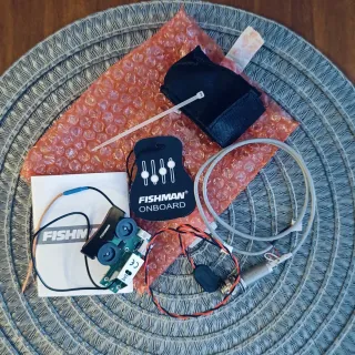 Pastilla Piezoeléctrica guitarra española clásica.