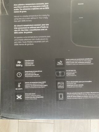 Freidora de aire Taurus Amazing