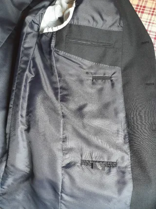 Traje 3 piezas gris marengo