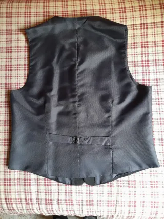 Traje 3 piezas gris marengo