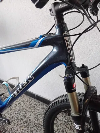 Bicicleta Trek Montaña Azul