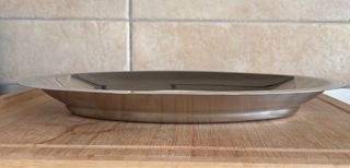 Vassoio in acciaio inox 18/10 ideale per risotti..