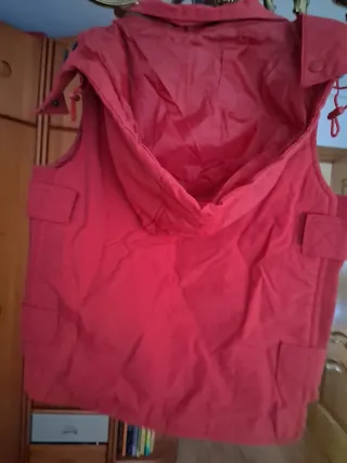 Chaleco Dickies Mujer Talla S Rojo