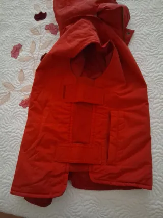 Chaleco Dickies Mujer Talla S Rojo