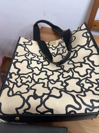 Bolso Tous Beige y Negro