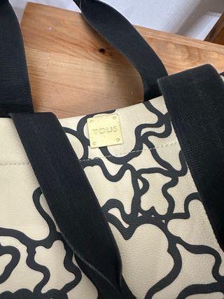 Bolso Tous Beige y Negro
