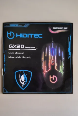 Ratón Gaming Hiditec GX20 RGB 9 Botones