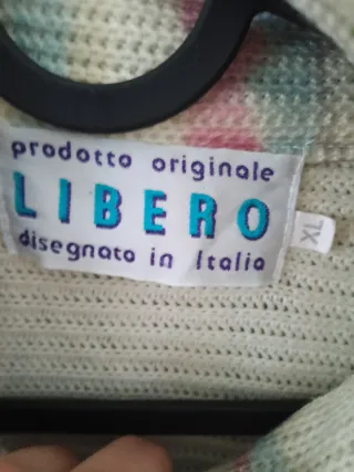 Sudadera vintage patchwork beige y azul unisex