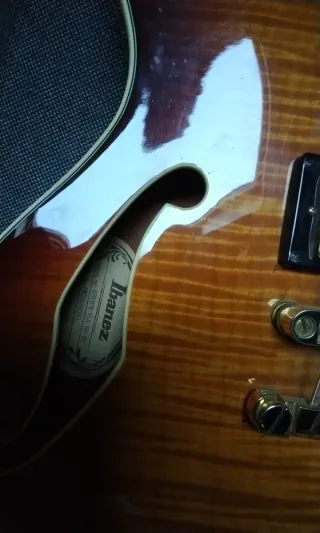 Ibanez AS93 FMV-SB Guitarra Eléctrica Hollowbody