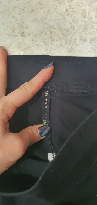 Leggings negros Stradivarius talla M