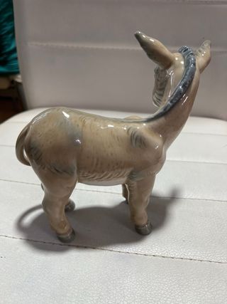 Figura Burro Lladro Zaphir Hecha a Mano del 1980