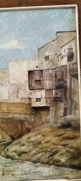 Puente de Alcántara en Toledo.Josep Ventosa.1978