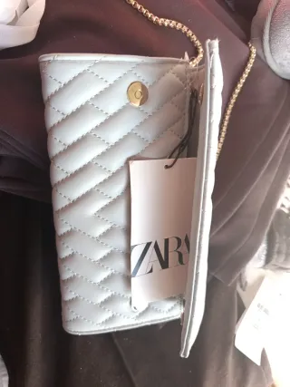 Bolso de mano Mujer  Zara Azul