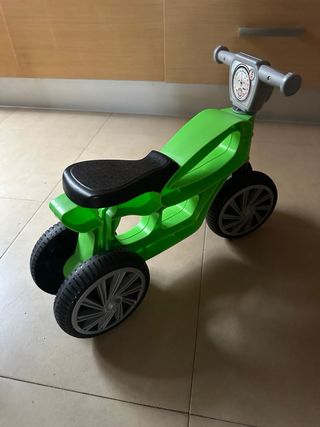 Correpasillos Moto Verde