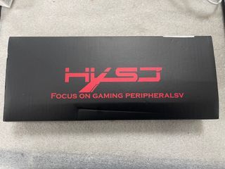 Teclado Mecánico HXSJ 60% USB Negro