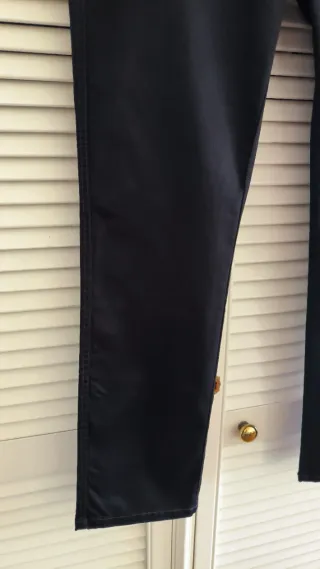 Pantalón mujer cintura elástica con etiquetas