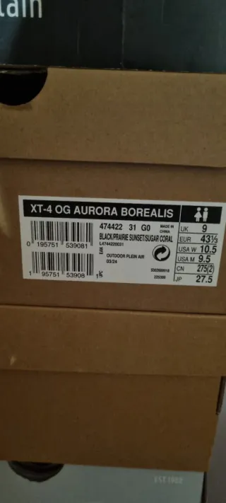 Salomon XT-4 Aurora Borealis