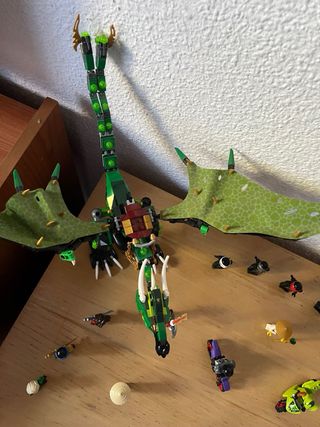 Lego Ninjago Dragón y Vehículos