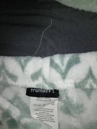 Pijama Invierno Verde y Blanco