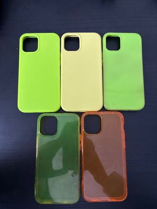 Fundas iPhone 12 Mini (Set de 5)