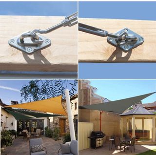 Toldo Vela Beige + Accesorios