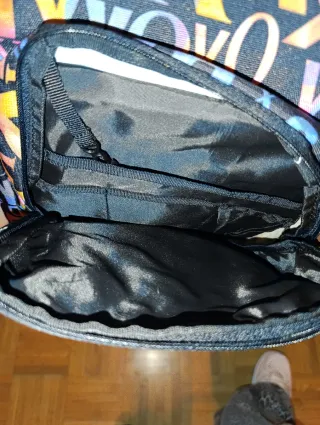 Mochila Roxy Negra Multicolor