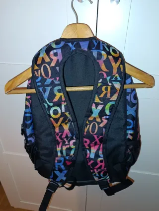 Mochila Roxy Negra Multicolor