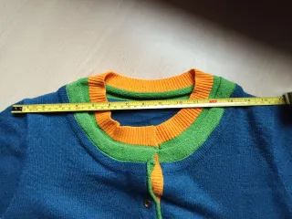 Jersey punto multicolor mujer