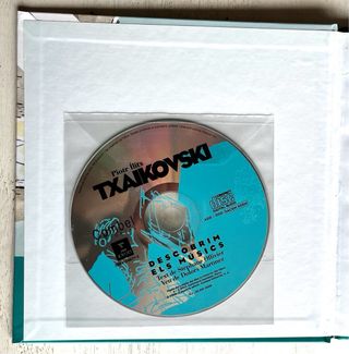 Libro CD Tchaikovsky Combel - NUEVO SIN ESTRENAR