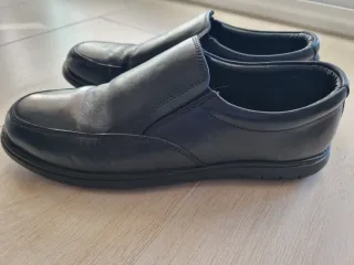 Mocasines Hombre Negro Talla 41.