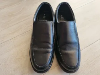 Mocasines Hombre Negro Talla 41.