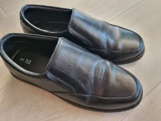 Mocasines Hombre Negro Talla 41.