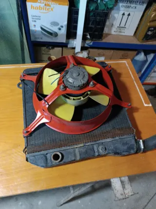 Radiador y electro Seat 127