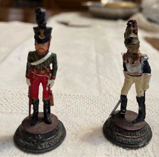 Ajedrez Soldaditos de Plomo Histórico