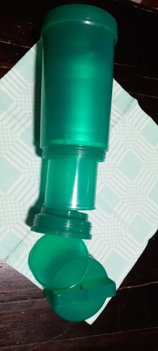 Thermos portavivande verde